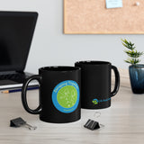 11oz Escaping Enemy Mode Black Mug