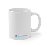 11oz Father Delights in Me White Mug