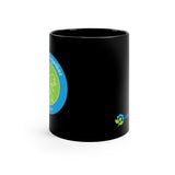 11oz Escaping Enemy Mode Black Mug