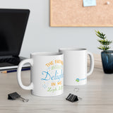 11oz Father Delights in Me White Mug