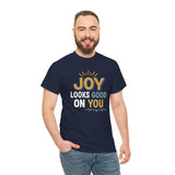 Joy Looks Good On You T‑Shirt — Positive Graphic Tee for Women & Men