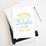 Father Delights in Me Journal - Blank
