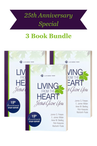 3-Book Bundle: Living From the Heart Jesus Gave You