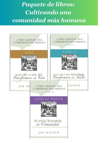 Spanish Edition (PDF) Growing a More Human Community 3-Book Set